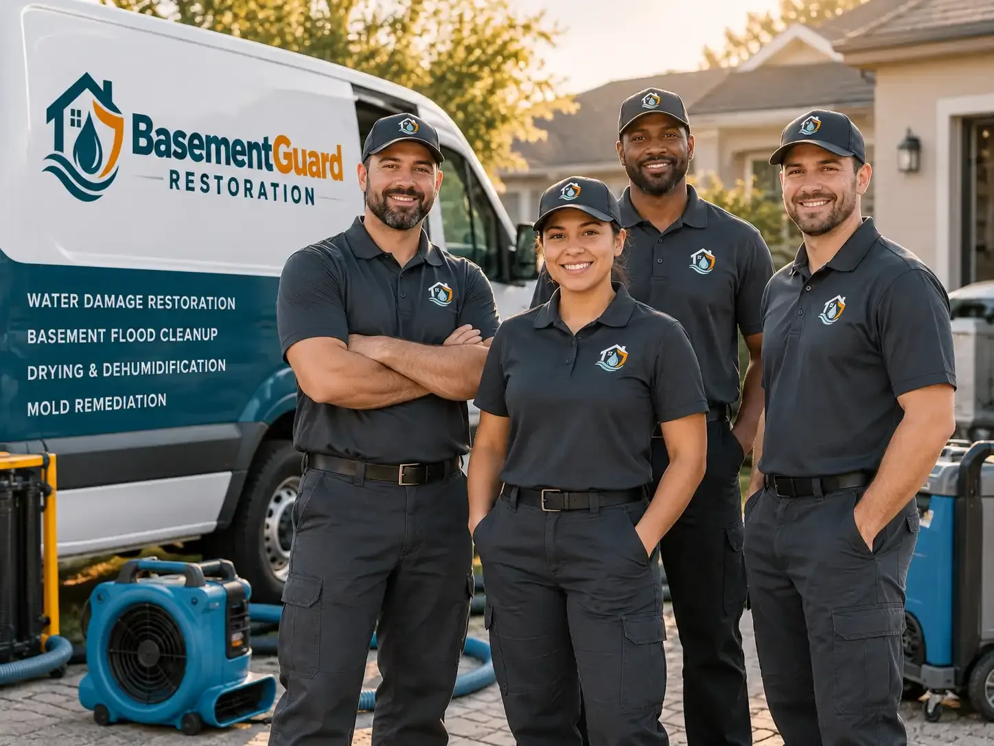 Basement Water Damage Restoration company in Lowell, NC